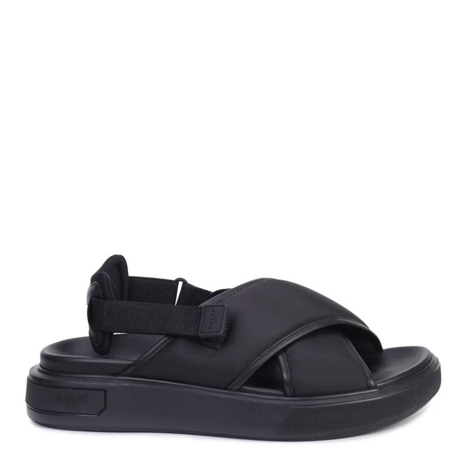 Bally Jodye Crossover-straps Flat Sandals In Multi
