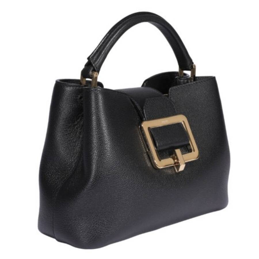 Bally Jorah Top Handle Bag With Gold Hardware In Black