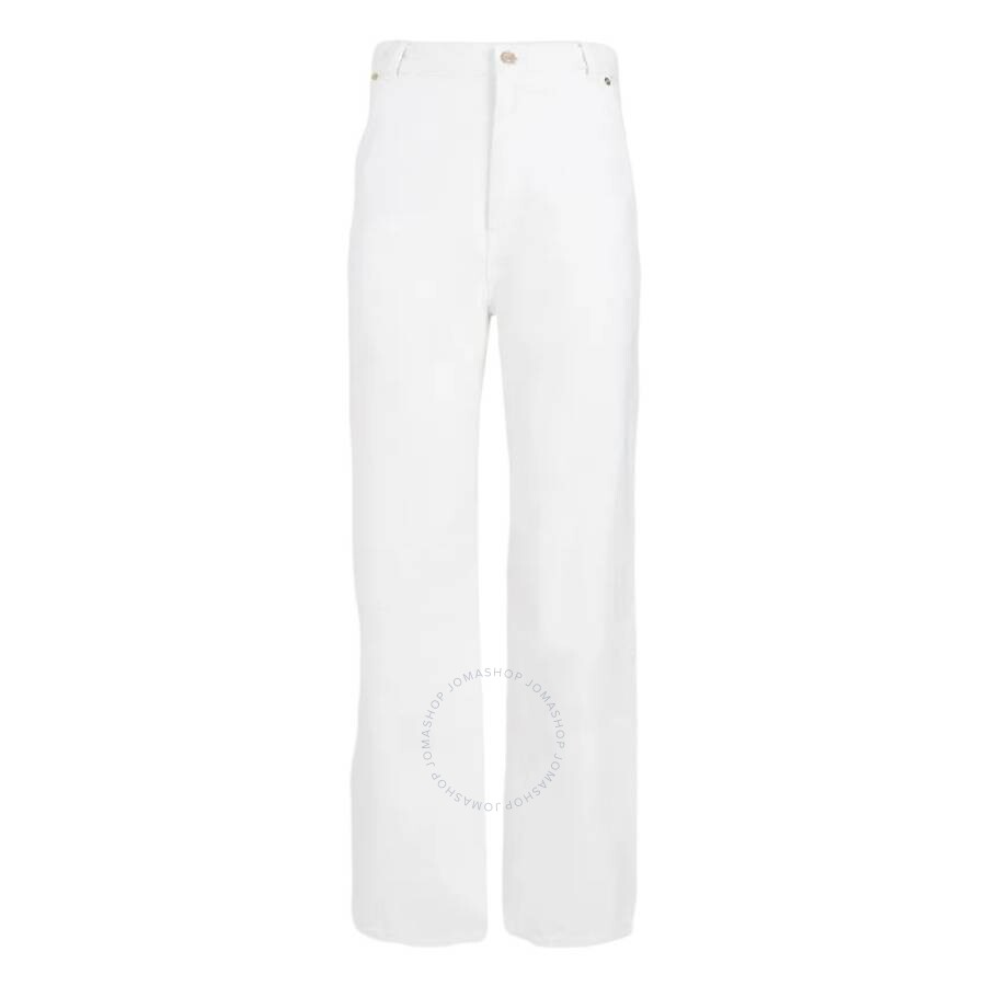 Bally Ladies Bone Cotton Denim Jeans