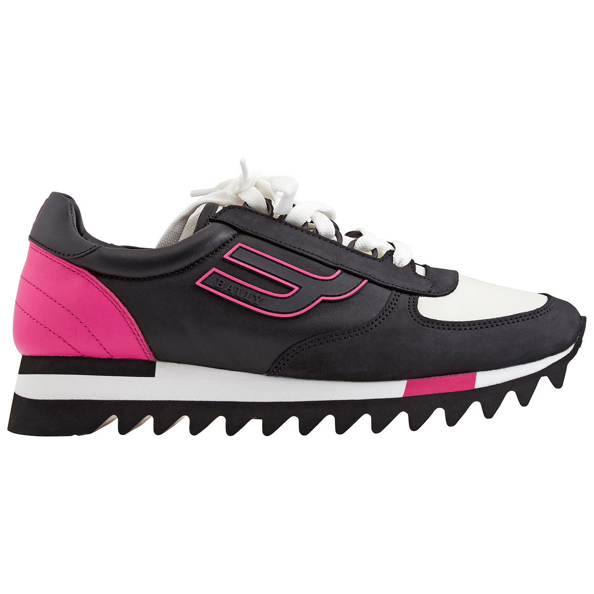 Bally Ladies Gavinia Shark Low-top Sneakers In Black