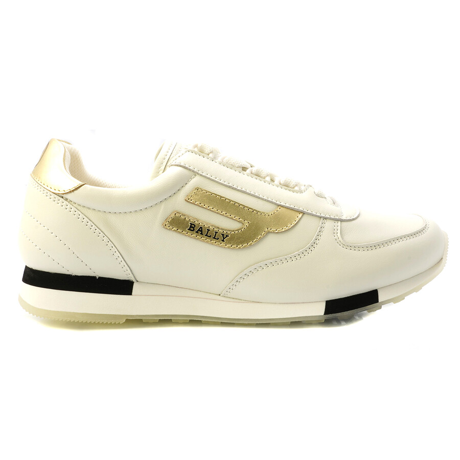 Bally Ladies White Gavinia Low-top Sneakers, Brand Size 37 (US