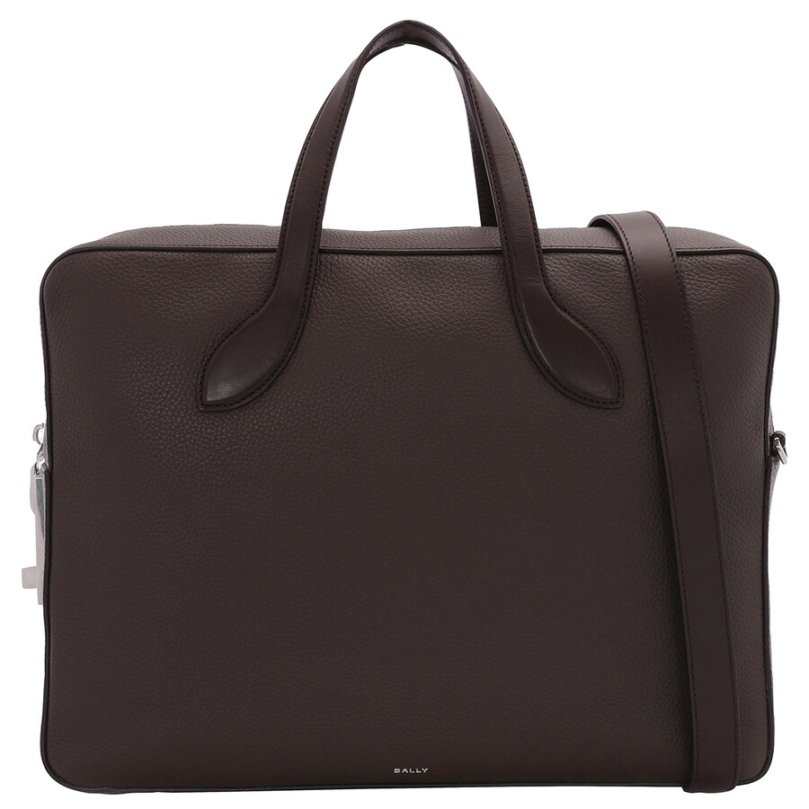 Bally Lago Briefcase In Brown Leather MAB00W VT423 U804P 7617659983511