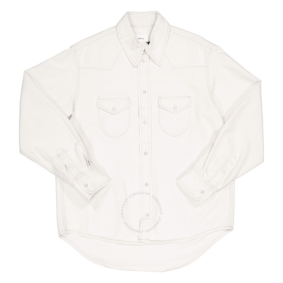 BALLY BALLY FLAP-POCKETS COTTON SHIRT