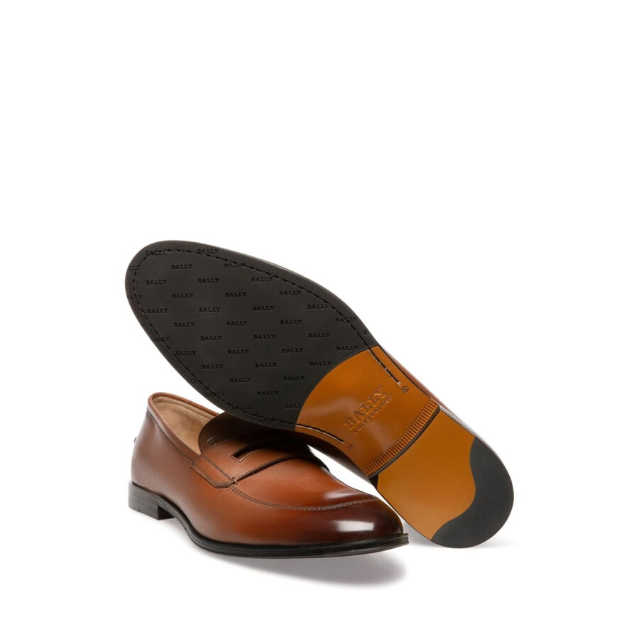 Bally Men's Cuero Webb Leather Loafers