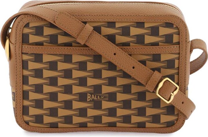 ゆったん 定価112000円　BALLY KAORY DESERTO Bally Men's Multi Deserto/Oro Men's Pennant Crossbody Bag MAC01Y
