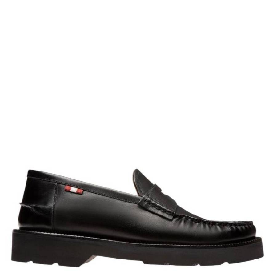 Bally Noah Leather Penny Loafers, Brand Size 6 ( US Size 7