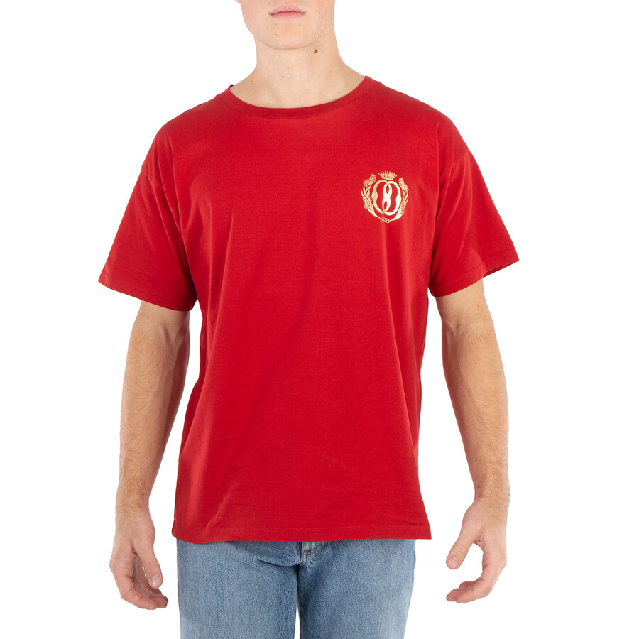 Bally Organic Cotton Logo Print T-Shirt, Size Small MJE03V-U372