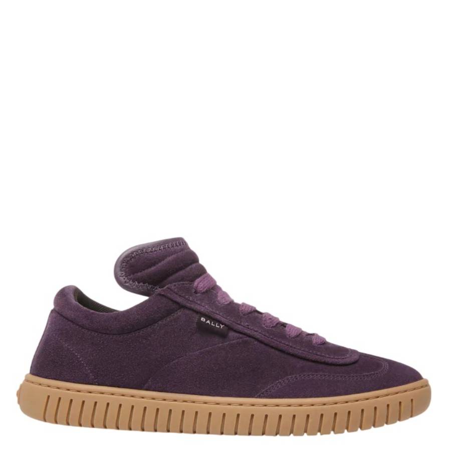 Bally Parrel Suede Low-Top Sneakers, Brand Size 38 ( US Size 7.5