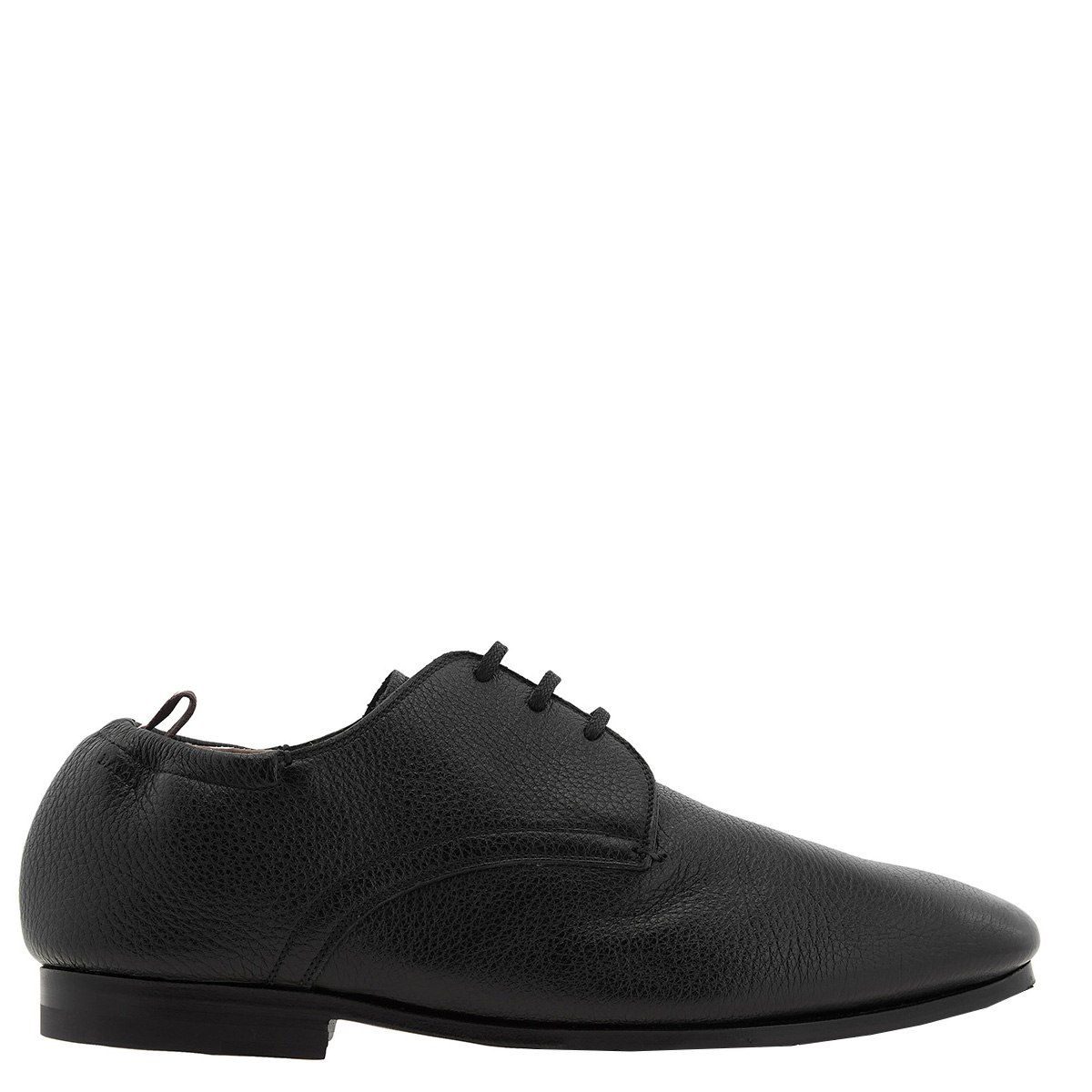 Bally Plume Pebbled Leather Derby Shoes, Brand Size 5 ( US Size 6