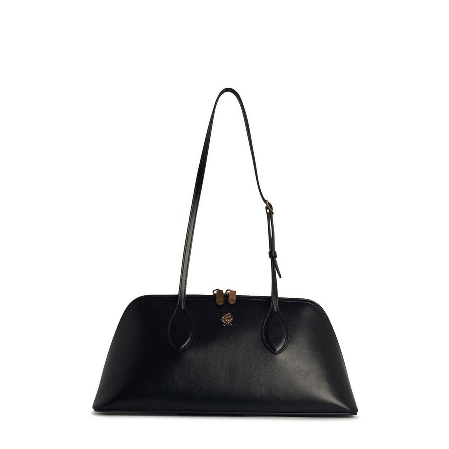 Bally Praline Top Handle Tote Bag In Black