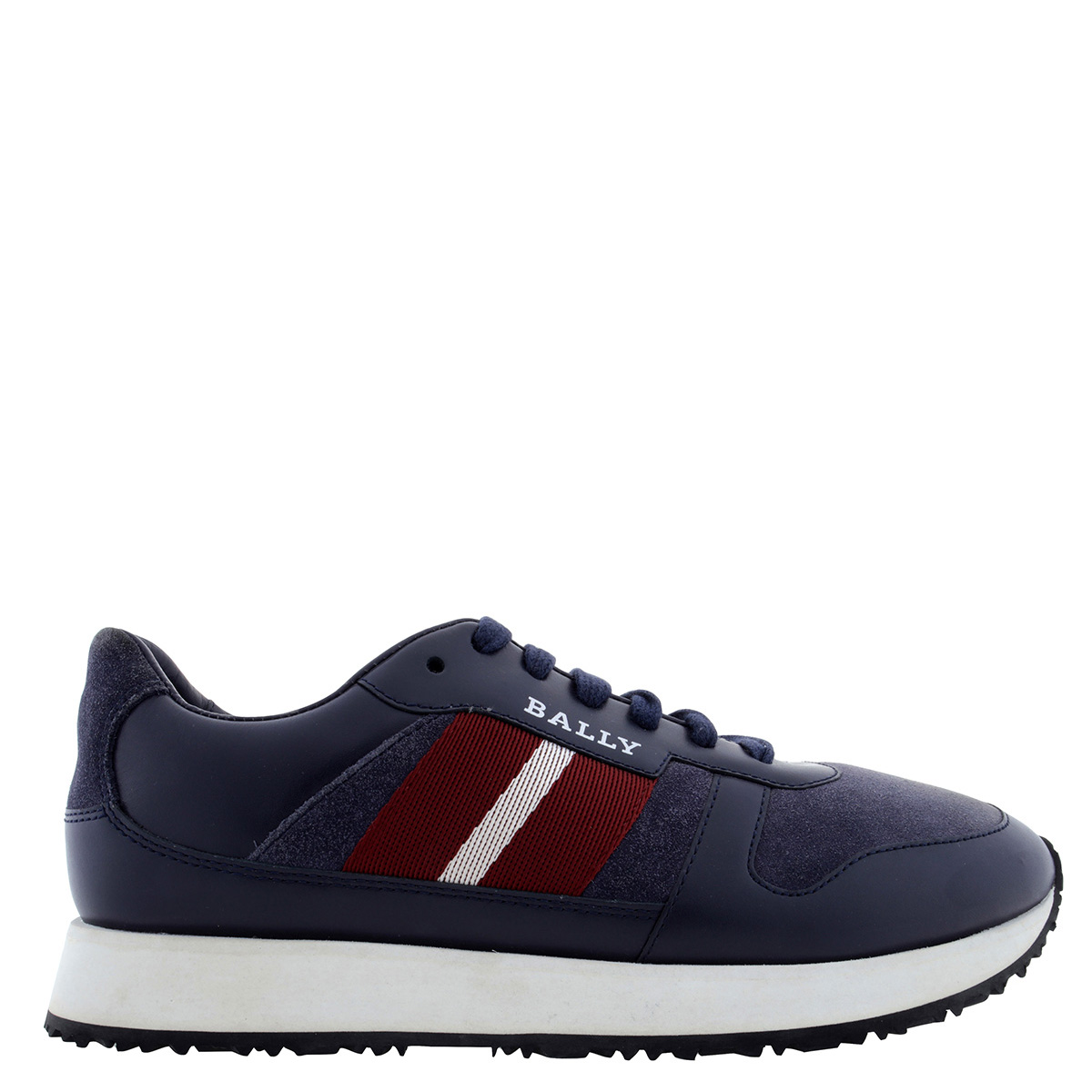 Bally Sprinter Leather Low-Top Sneakers, Brand Size 5 ( US Size 6