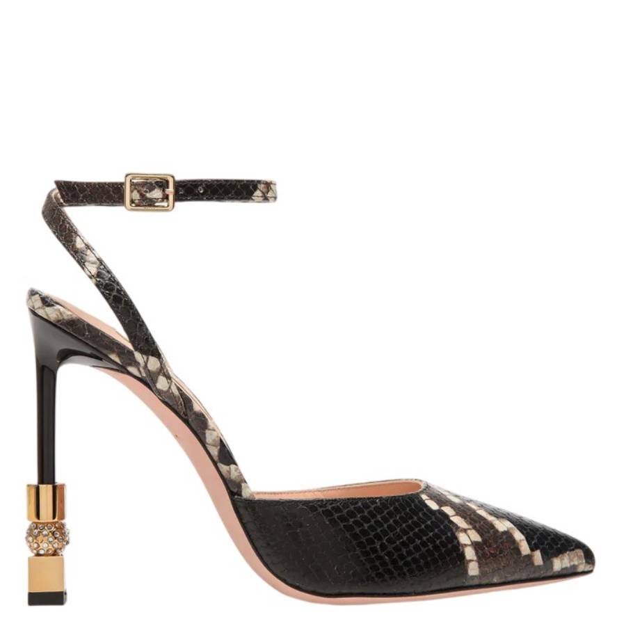 Bally Tatjana 105 Python Print Pumps, Brand Size 36 ( US Size 5.5 ...