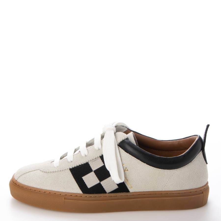 Bally Vita-Parcours Suede Low-Top Sneakers, Brand Size 38 ( US