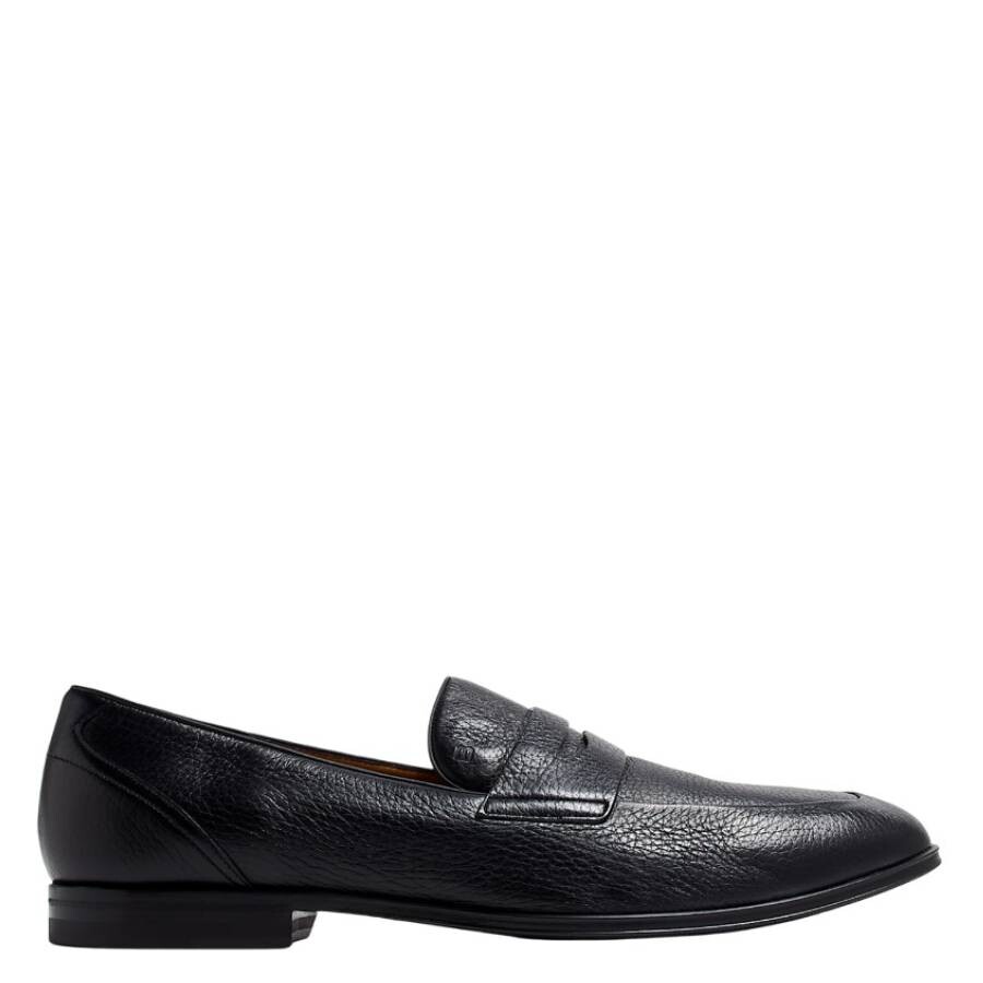 Bally Windsor-u Leather Penny Loafers In Black