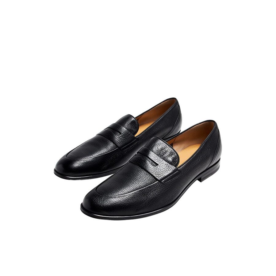 Bally Windsor-u Leather Penny Loafers In Black