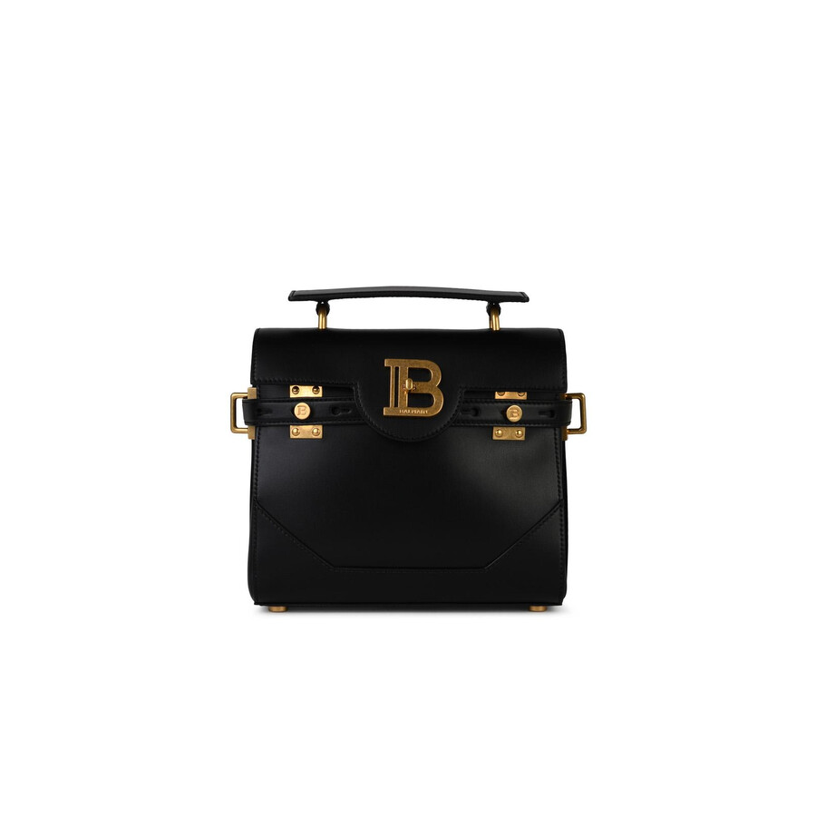 Balmain Women's B-buzz 23 Calfskin Bag In Black