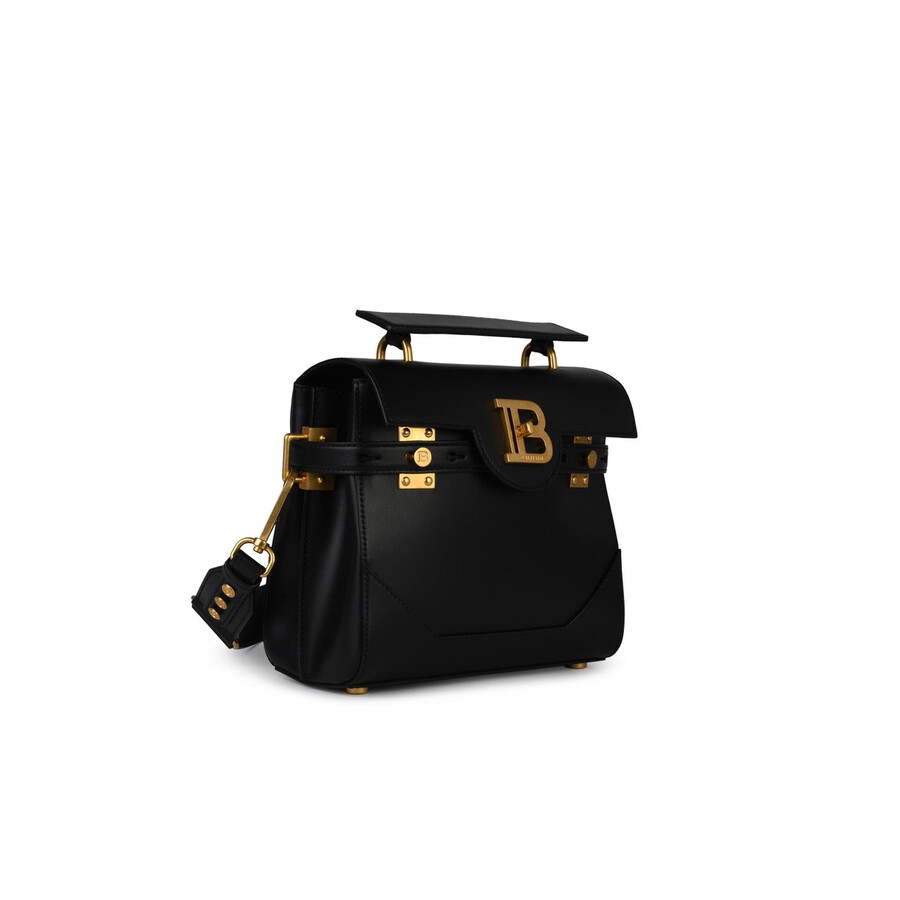 Balmain Women's B-buzz 23 Calfskin Bag In Black