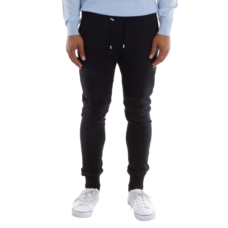 Flocked Logo Print Joggers