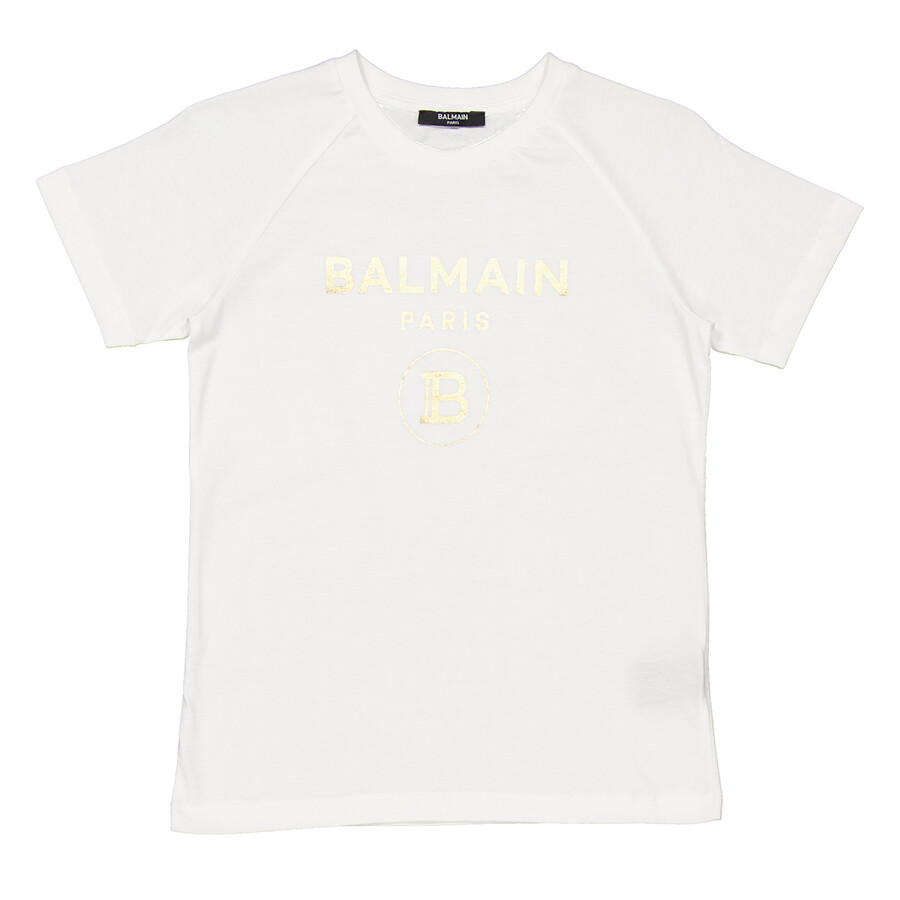 Girls Logo Print T-Shirt, Size 8Y
