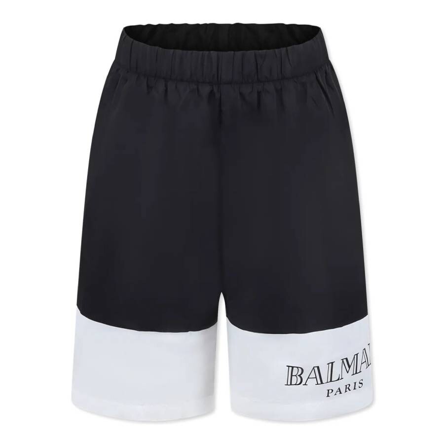 Kids Logo Print Swim Shorts