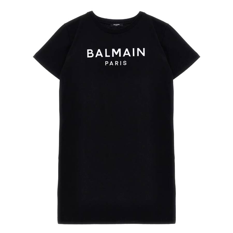 Kids Logo Print T-Shirt Dress