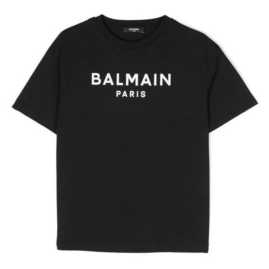Kids Paris Logo Print T-Shirt Kids Paris Logo Print T-Shirt