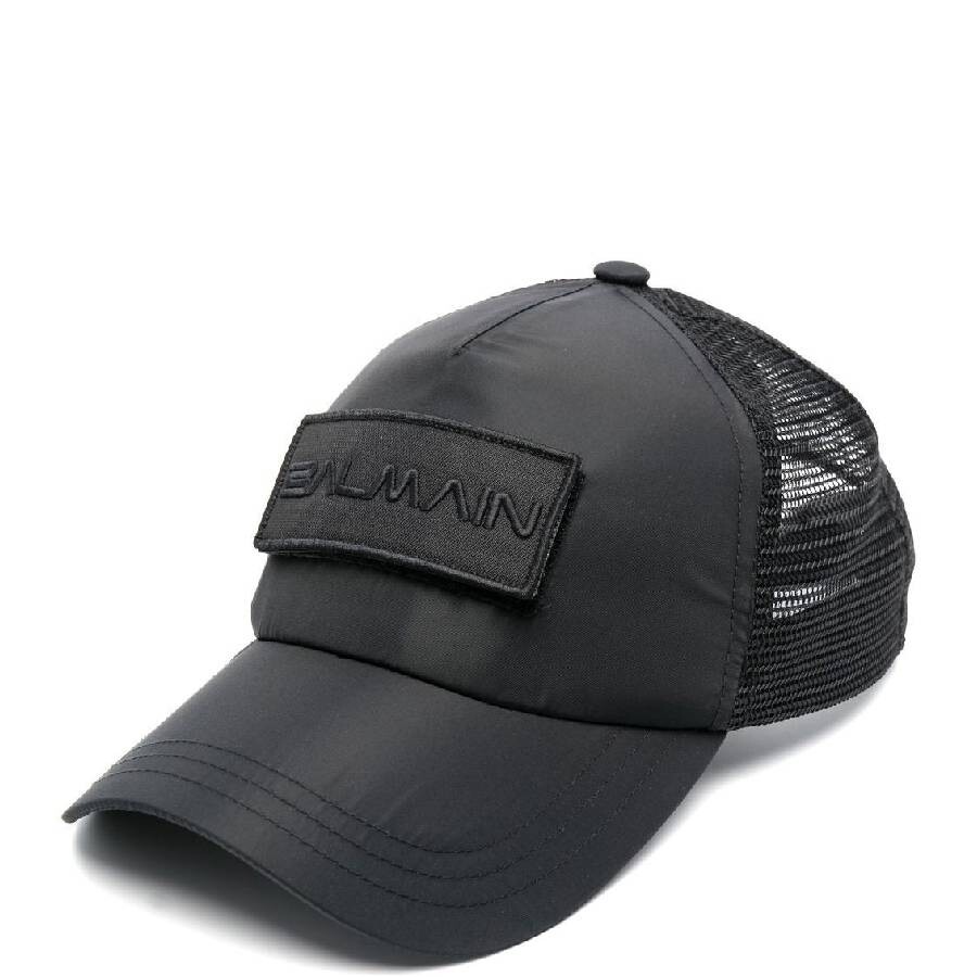 Logo Patch Mesh Panelled Trucker Cap