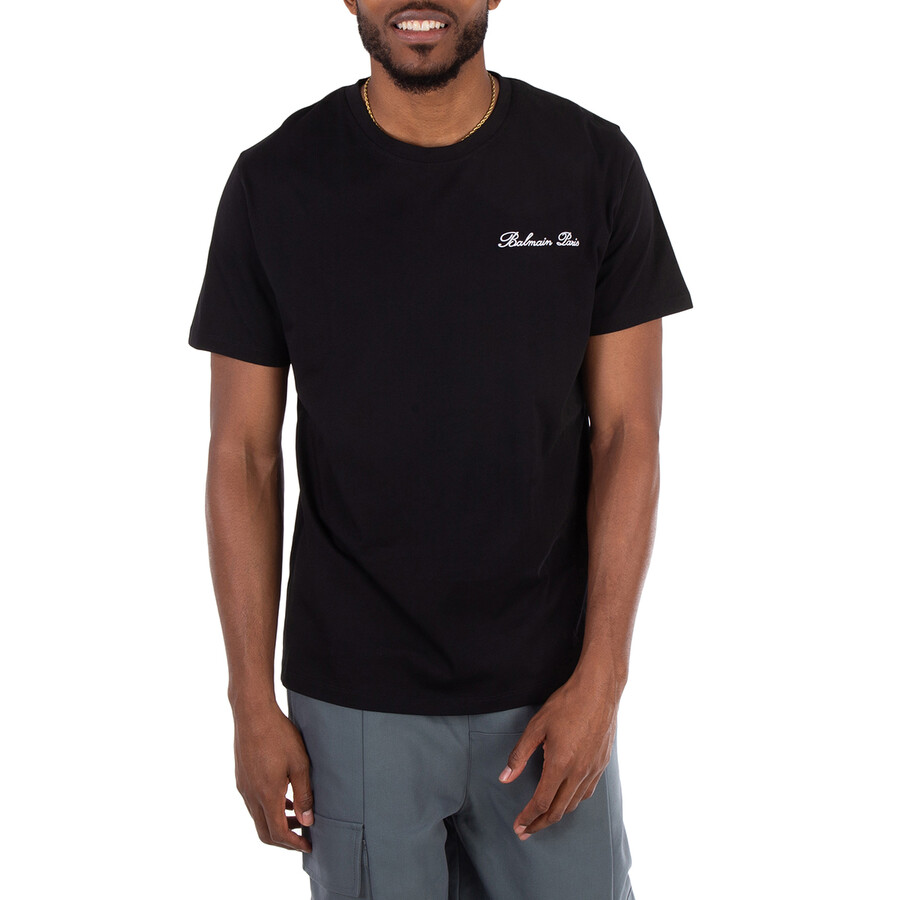 Logo-Embroidered Coton T-Shirt