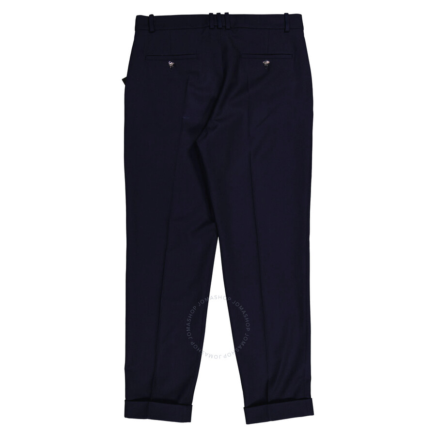 Balmain Men's Marine Slim Fit Tailored Trousers