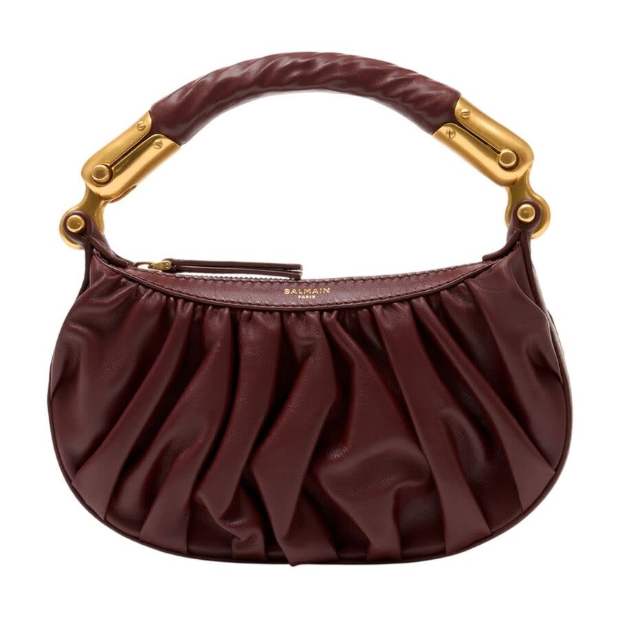 Balmain Mini Bag — Brown GN0BS027LSXP-8GM 3615885950073 - Handbags
