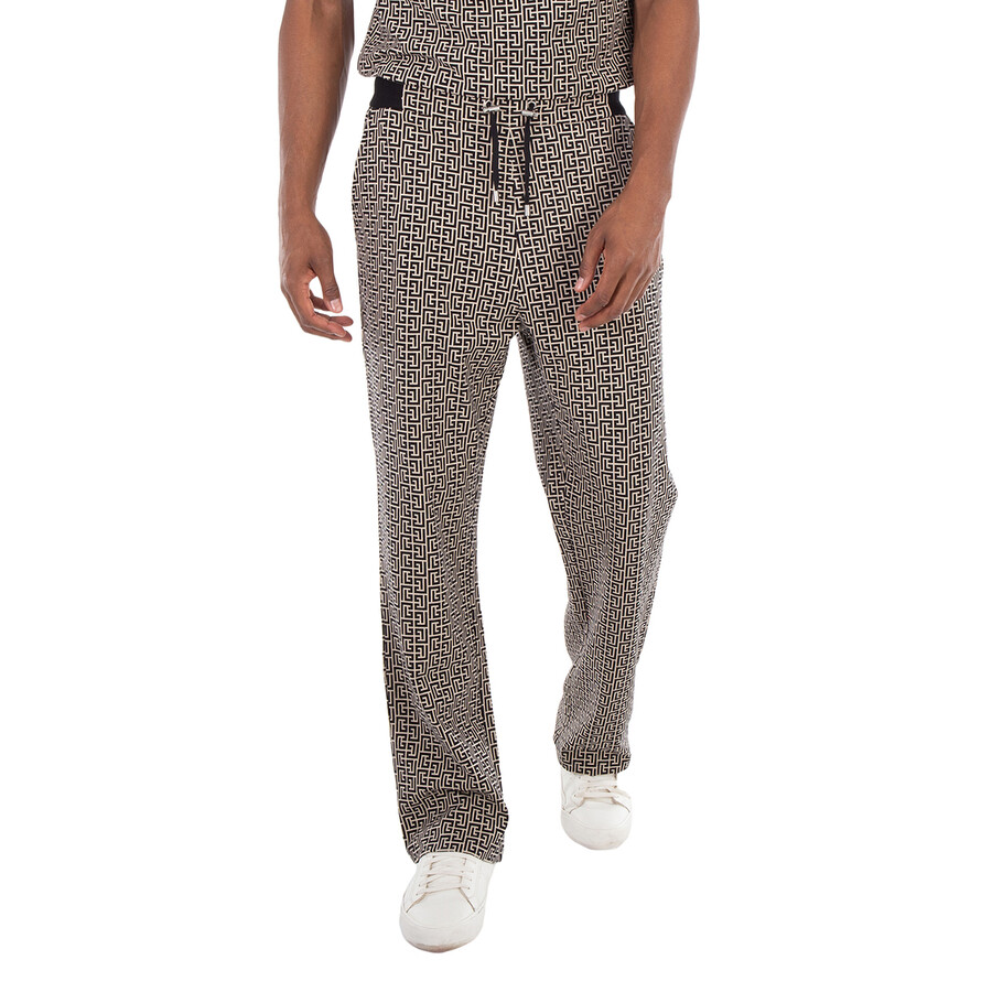 Monogram Jacquard Trousers