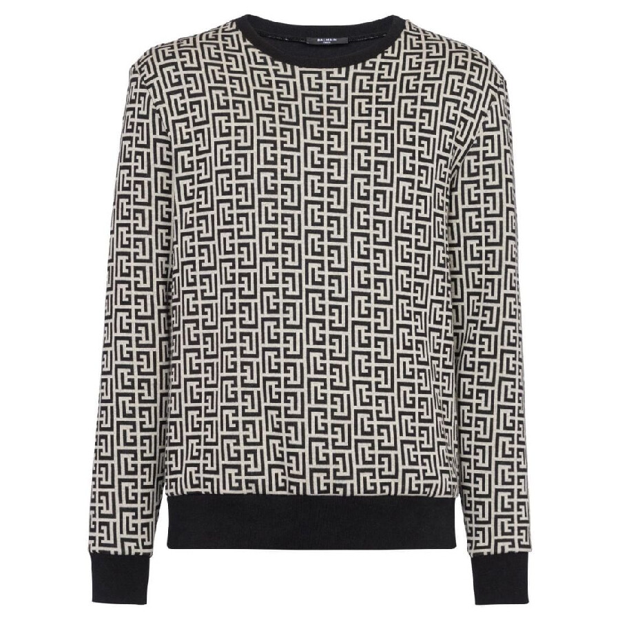 All-Over Monogram Print Sweatshirt