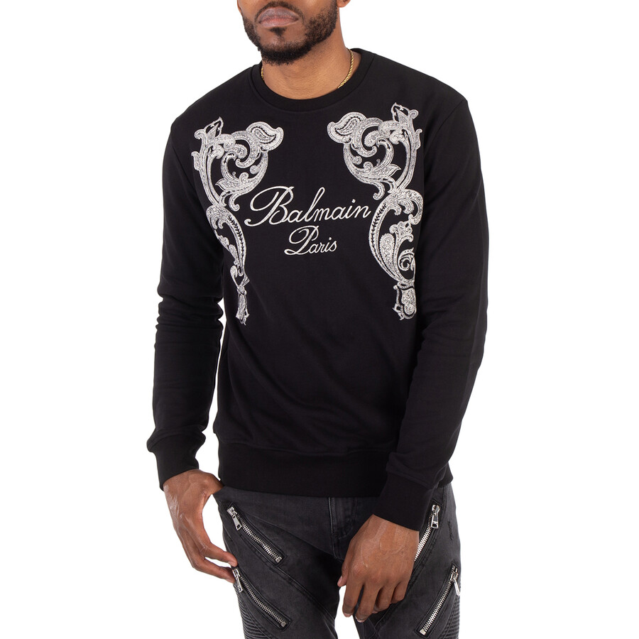 Signature Paisley Print Sweatshirt