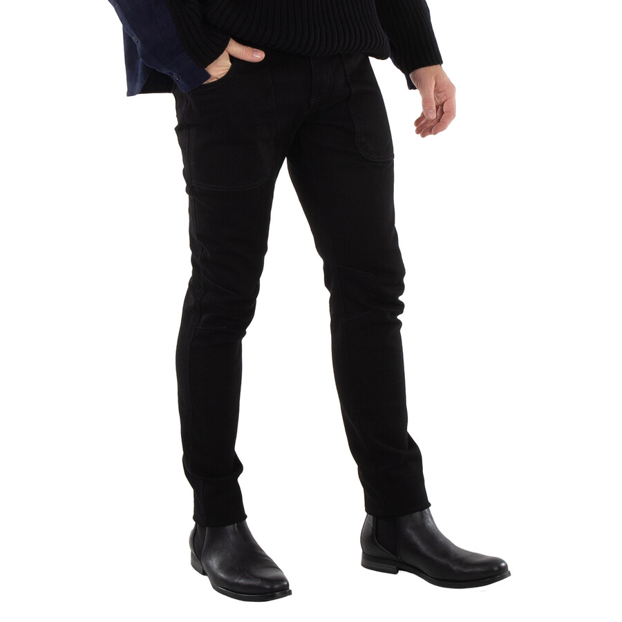 Slim-Fit Stretch-Cotton Denim Jeans, Size 30