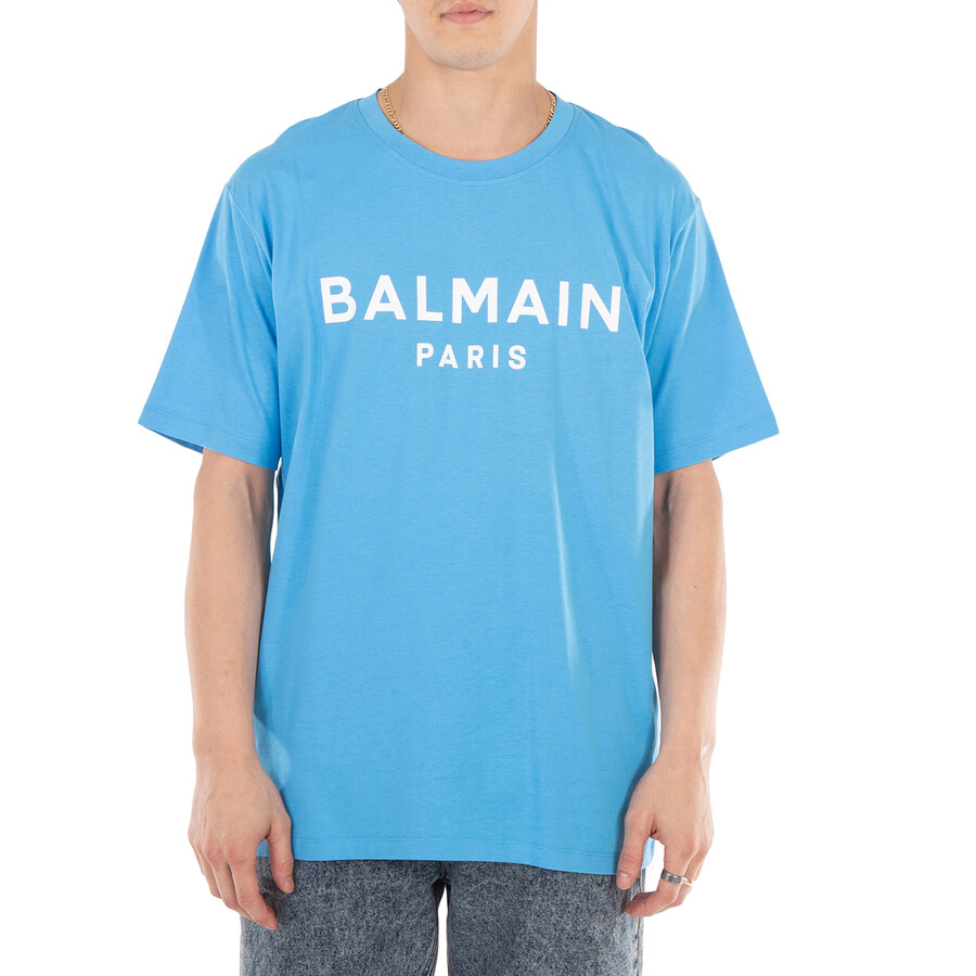 Straight-Cut Balmain Printed T-Shirt