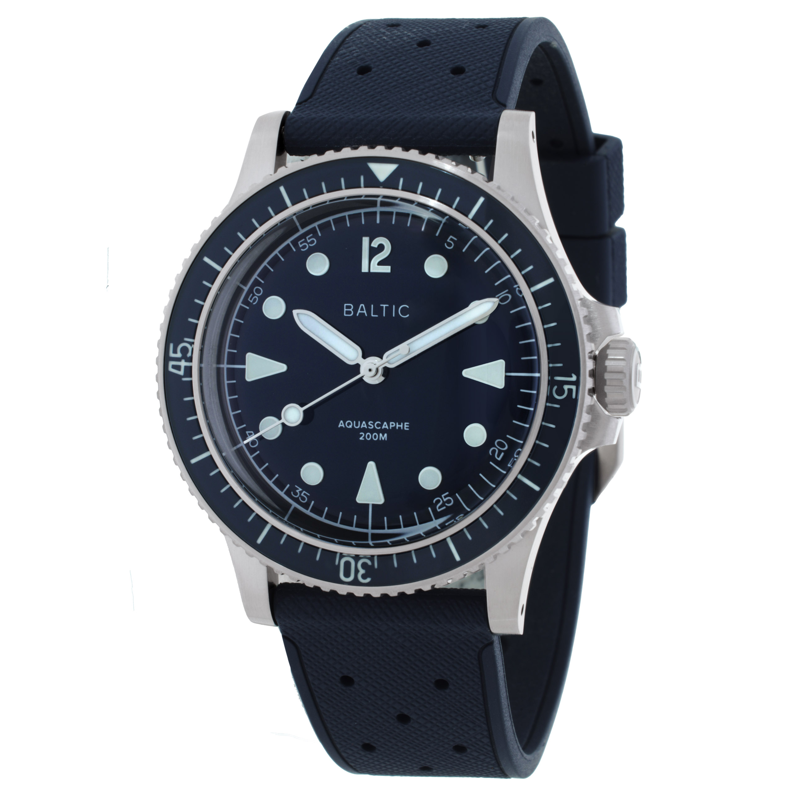 Baltic Aquascaphe Mk2 Automatic Blue Dial Men's Watch AQUAMK2BLUE