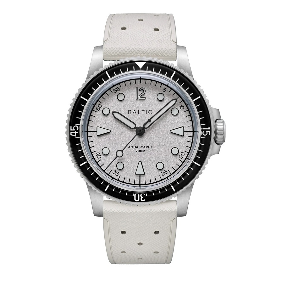 Baltic Aquascaphe Mk2 Automatic Silver Dial Men's Watch AQUAMK2SIL