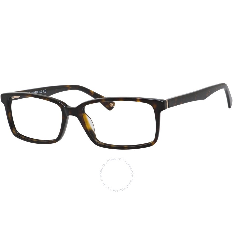 Banana Republic Men's Brown Rectangular Eyeglass Frames Augie00860055