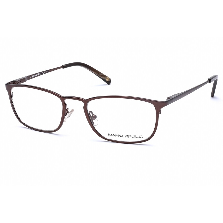Banana Republic Men's Brown Rectangular Eyeglass Frames Lane 0JWQ 51