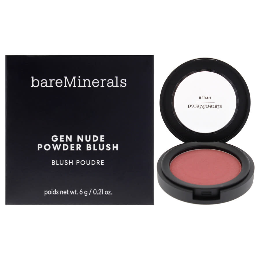 Bareminerals Ladies Gen Nude Powder Blush 0.21 oz On The Mauve Makeup 194250085990 In Purple
