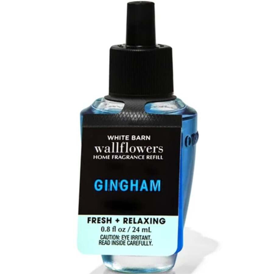 Bath And Body Works Unisex Gingham White Barn Wallflowers Diffuser 0.81 oz Refill Fragrances 6675541