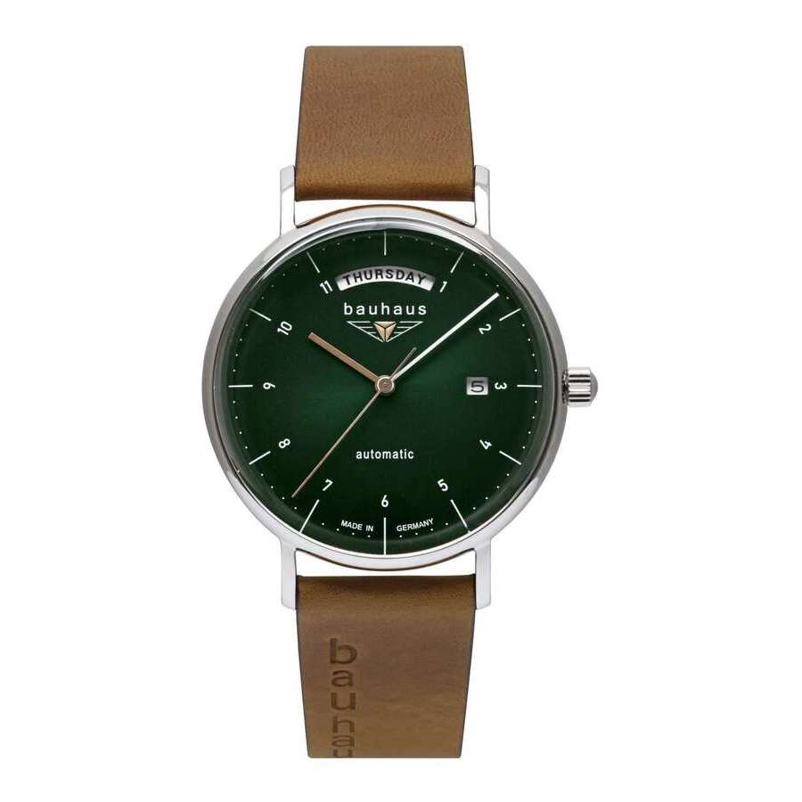 Bauhaus Classic Green Dial Men's Watch 21624