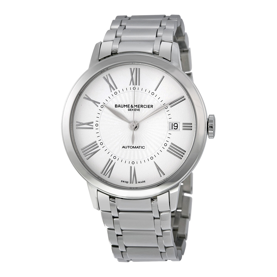 Baume and Mercier Classima Automatic White Dial Ladies Watch MOA10220