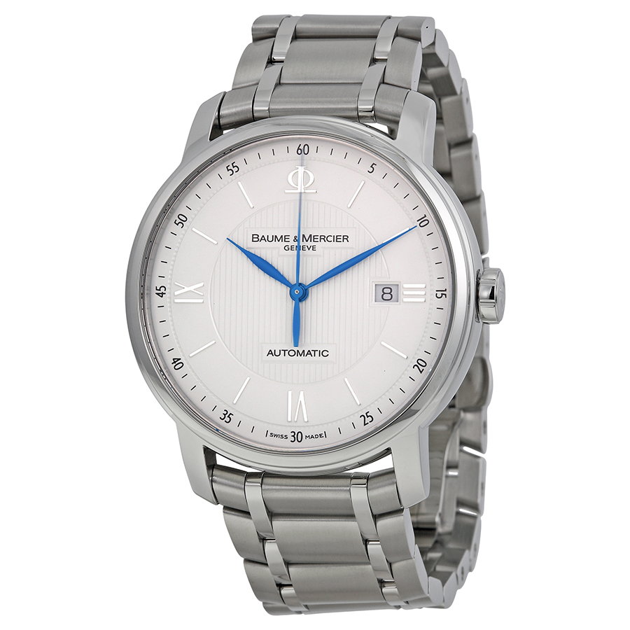 Baume and Mercier Classima Silver Dial Men's Watch 10085