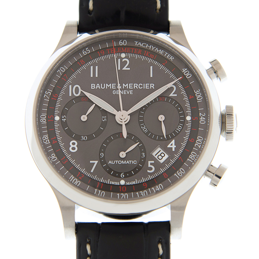 Baume et Mercier Capeland Chronograph Automatic Black Dial Unisex Watch M0A10044