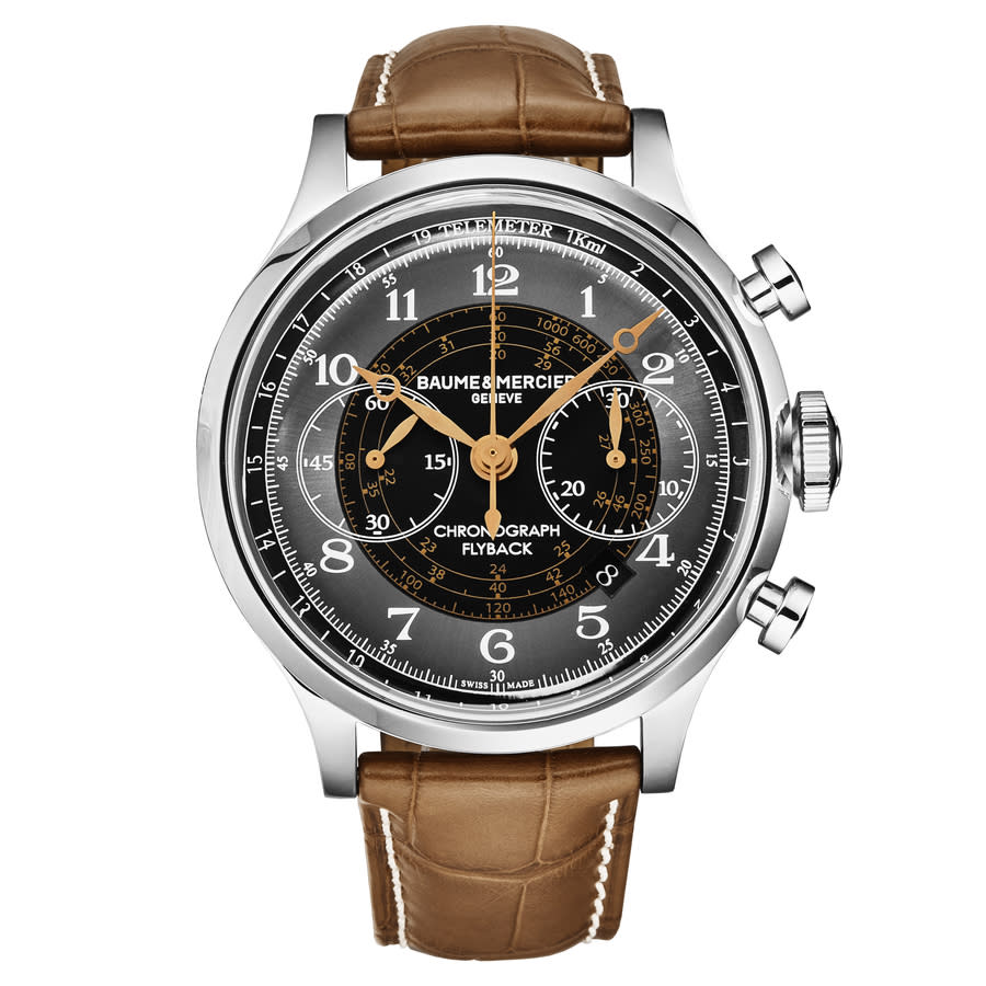 Baume et Mercier Capeland Chronograph Automatic Grey Dial Men's Watch M0A10094