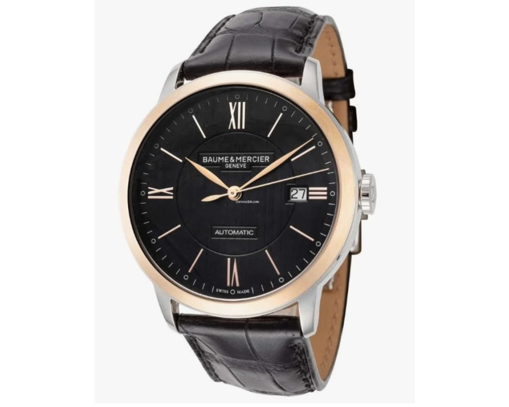 Baume et Mercier Classima Automatic Black Dial Men's Watch M0A10292