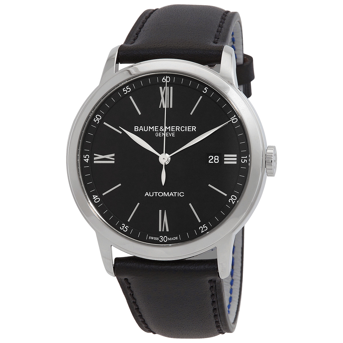 Baume et Mercier Classima Automatic Black Dial Men's Watch M0A10453