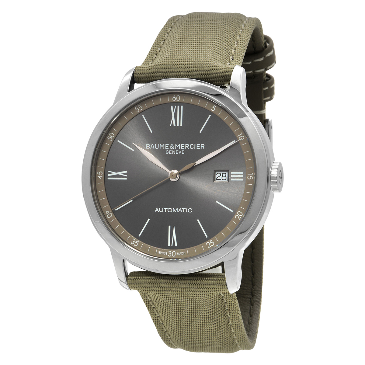 Baume et Mercier Classima Automatic Grey Dial Men's Watch M0A10695