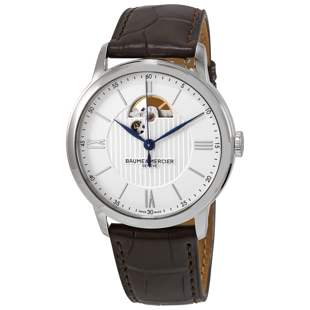 Baume et Mercier Classima Automatic Silver Dial Men's Watch 10524